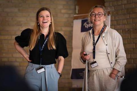 Kristine Bundgaard og Tina Paulsen